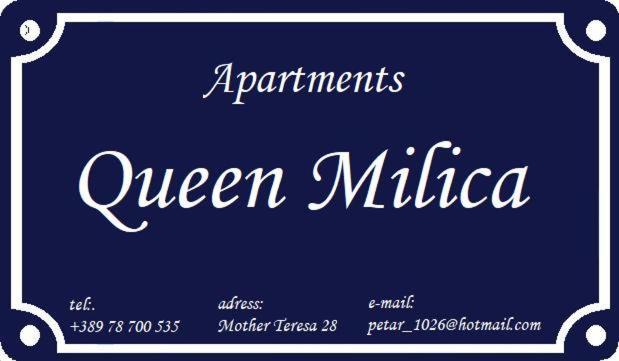 Queen Milica Skopje Extérieur photo
